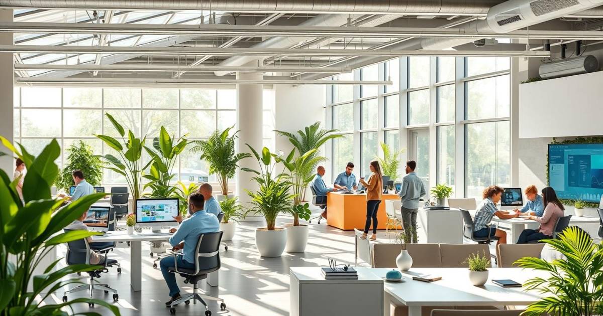 Le boom du coworking hybride en 2024 : quand le flex office rencontre l'intelligence artificielle