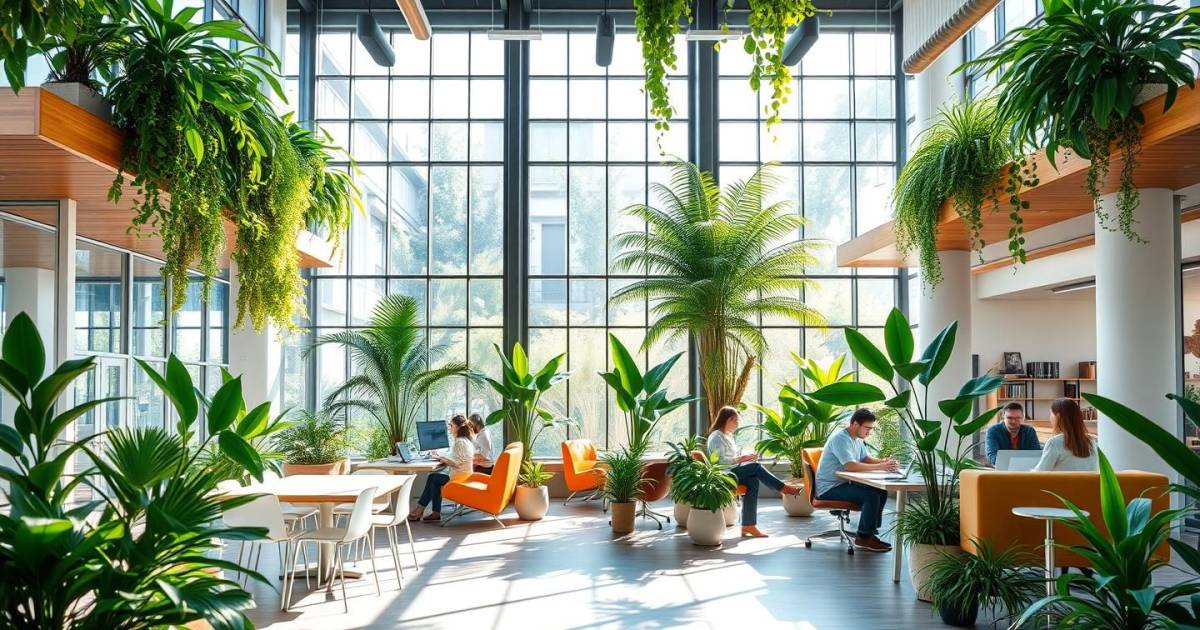 Les nouveaux espaces de coworking hybrides : quand le bureau rencontre le bien-être en 2024